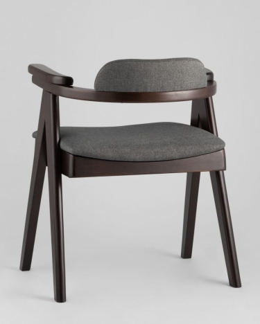 Комплект из двух стульев Stool Group OLAV 2 шт Темно-серый