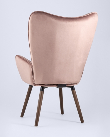 Стул Stool Group Гранд велюр Розовый