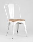 Стул Stool Group TOLIX WOOD Белый