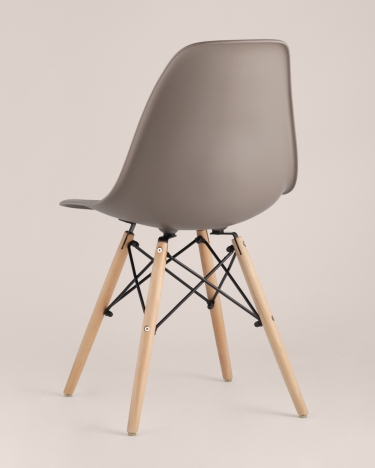 Стул Stool Group Eames DSW 4 шт. Темно-серый
