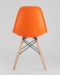 Стул Stool Group Eames DSW 4 шт. Оранжевый