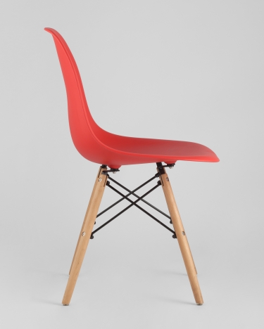 Стул Stool Group Eames DSW 4 шт. Красный