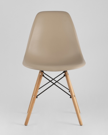 Стул Stool Group Eames DSW 4 шт. Бежевый