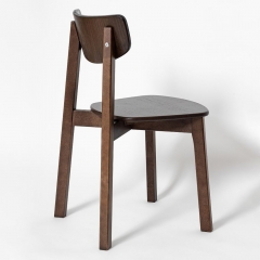 Стул с жестким сиденьем DAIVA Вега Орех