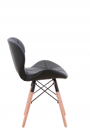 Стул Stool Group Бон экокожа Черный