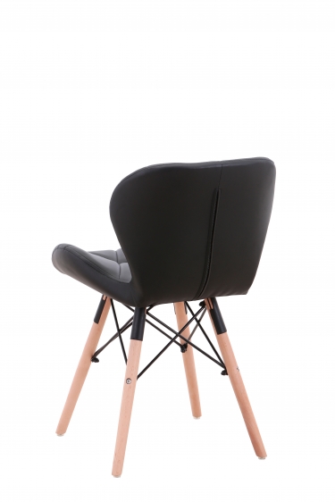 Стул Stool Group Бон экокожа Черный