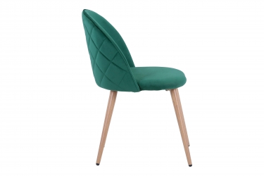 Стул Stool Group Лион с ромбами Зеленый
