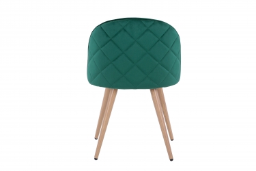 Стул Stool Group Лион с ромбами Зеленый