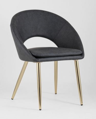 Стул Stool Group Кензи экокожа Серый