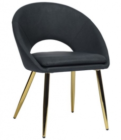 Стул Stool Group Кензи экокожа Серый