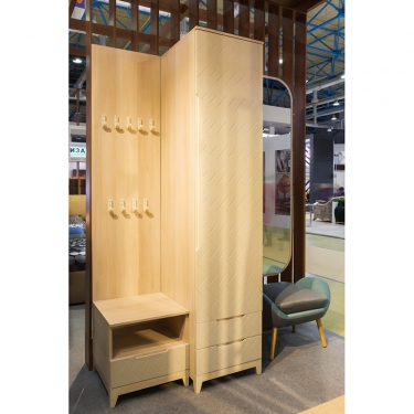 Зеркало R-home Сканди Зер Жемчужно-белый