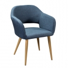 Стул R-home Oscar Сканди Блю Арт Натур