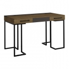 Стол рабочий R-home Loft СР Дуб табак/Графит