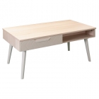 Стол журнальный R-home Сканди Ж Жемчужно-белый