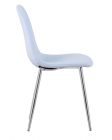 Стул Stool Group Валенсия велюр хром Пыльно-голубой