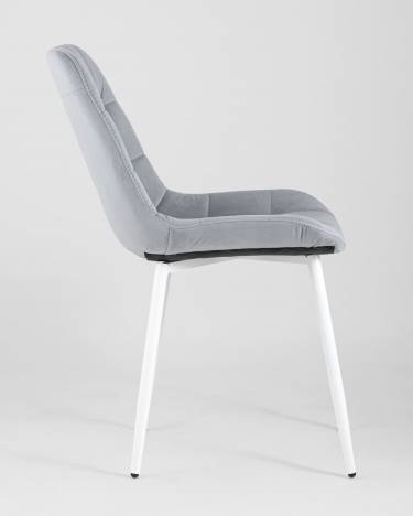 Стул Stool Group Флекс велюр Светло-серый