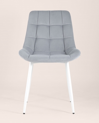Стул Stool Group Флекс велюр Светло-серый