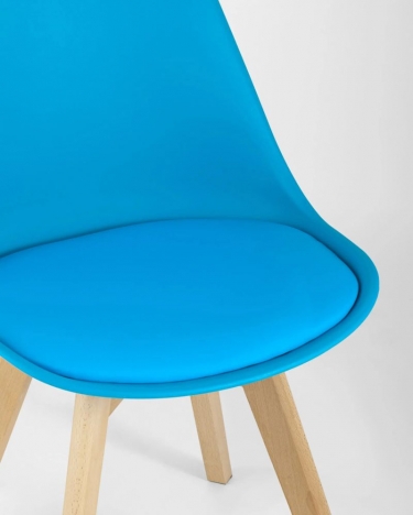 Стул Stool Group FRANKFURT Бирюзовый