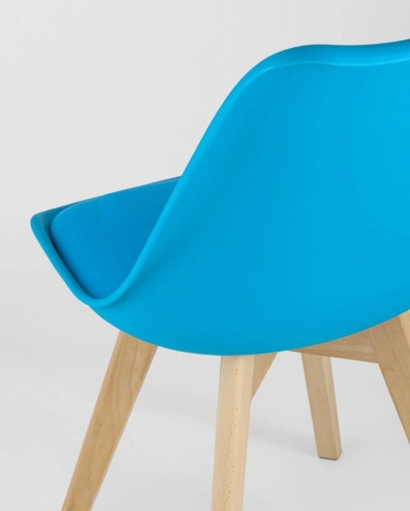 Стул Stool Group FRANKFURT Бирюзовый