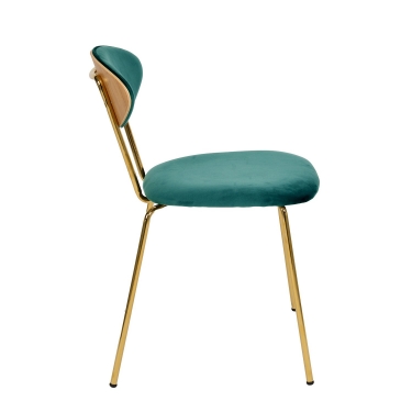 Стул Stool Group Ники велюр Бирюзовый