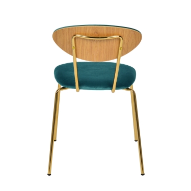 Стул Stool Group Ники велюр Бирюзовый