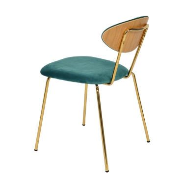 Стул Stool Group Ники велюр Бирюзовый
