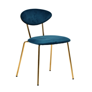 Стул Stool Group Ники велюр Синий