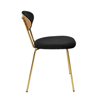 Стул Stool Group Ники велюр Черный