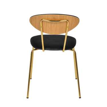 Стул Stool Group Ники велюр Черный