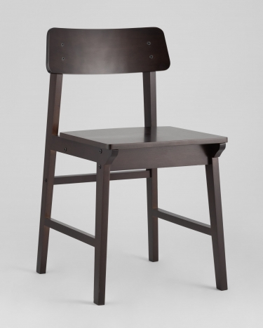 Стул Stool Group ODEN WOOD x2 из массива гевеи Эпрессо