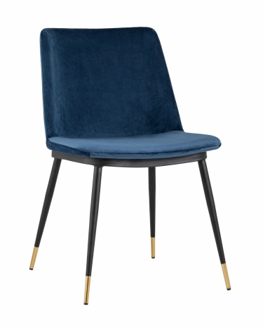 Стул Stool Group Мелисса велюр Синий