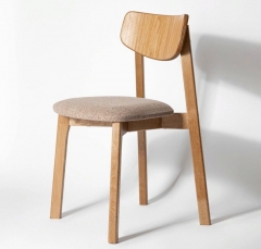 Стул с мягким сиденьем DAIVA Вега Violet жаккард Дуб золотой