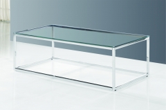 Журнальный стол Stool Group ТАУН 120x60 Серебро