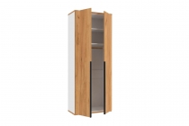 Шкаф двухстворчатый Урбан Любимый дом ЛД 528.050.000 Белый/Дуб золотой