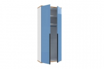 Шкаф двухстворчатый Урбан Любимый дом ЛД 528.050.000 Белый/Капри Синий