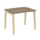 Стол письменный Рива ONIX WOOD OW.SP-1.8 Тиквуд Темный/Светлый