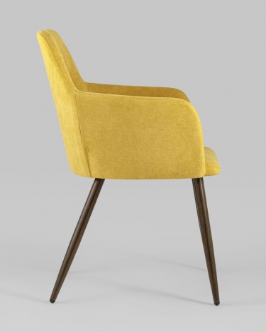 Стул с подлокотниками Stool Group Кинг Желтый
