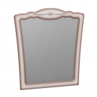 Зеркало настенное Браво Виктория 01 Макиато Дуб молочный с патиной