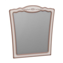 Зеркало настенное Браво Виктория 01 Макиато Дуб молочный с патиной