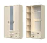 Шкаф трехдверный Браво Кантри ШР-3 Слоновая кость