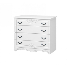 Комод Браво Лотос 02 Белый жемчуг