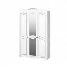 Шкаф трехдверный Браво Лотос ШР-3 Белый жемчуг