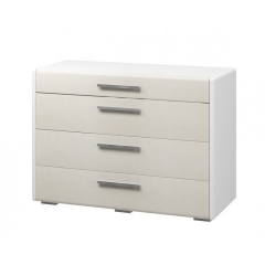 Комод Браво Вива 02 Белая Белый глянец