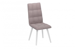 Стул Ивару Ричард с цилиндрическими опорами Белый Лекко Джава