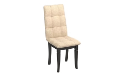 Стул Ивару Ричард с резными опорами Венге Лекко Лайт Беж