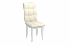 Стул Ивару Ричард с резными опорами Белый Альфа 04