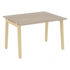Стол переговорный 1 столешница Рива ONIX WOOD OW.PRG-1.2 Дуб Аттик/Светлый