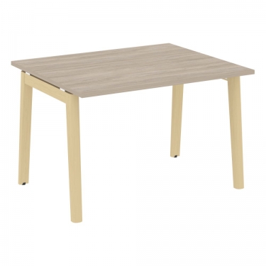 Стол переговорный 1 столешница Рива ONIX WOOD OW.PRG-1.2 Тиквуд Светлый/Светлый