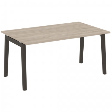 Стол переговорный 1 столешница Рива ONIX WOOD OW.PRG-1.4 Тиквуд Светлый/Темный