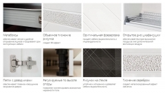 Кухонный гарнитур ширина 200 см Витра Бьянка 18